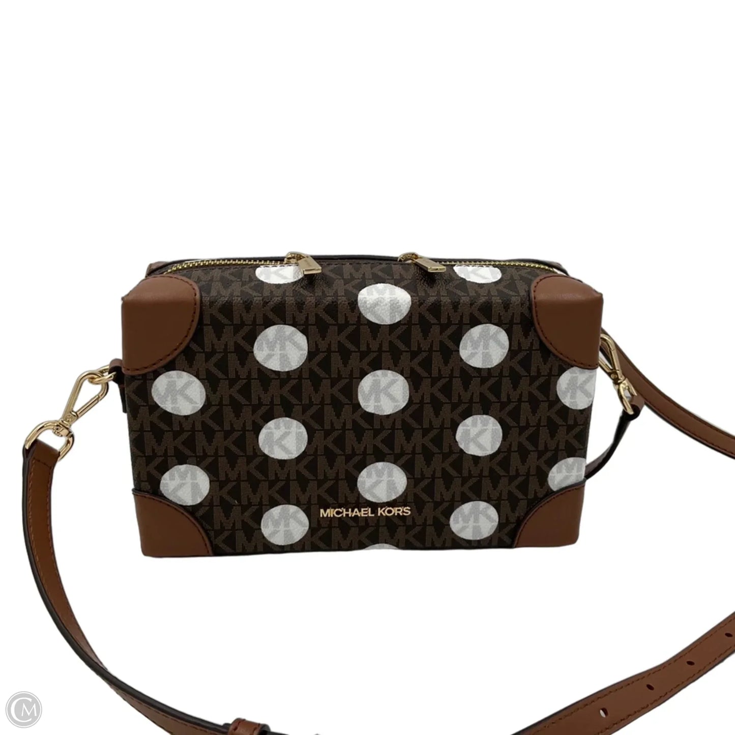 Crossbody Designer By Michael Kors, Size: Medium
