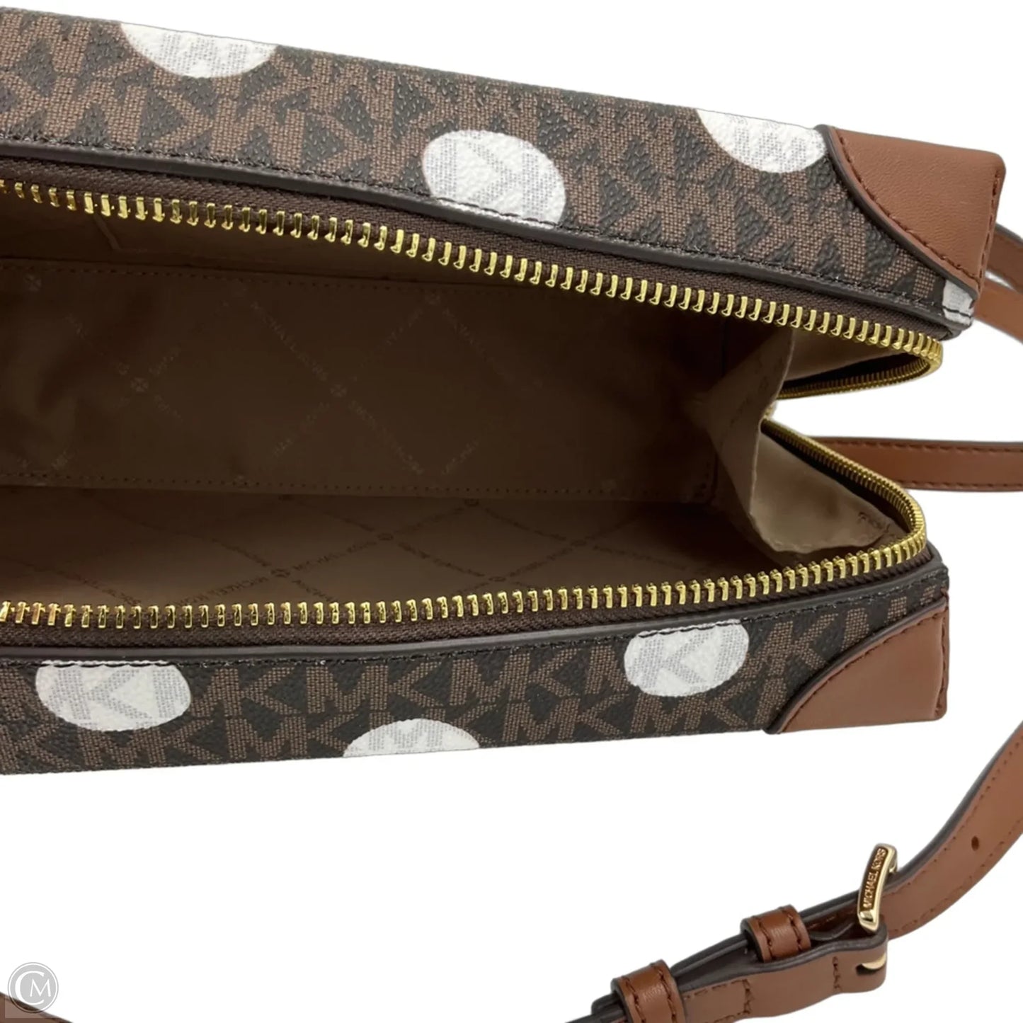 Crossbody Designer By Michael Kors, Size: Medium