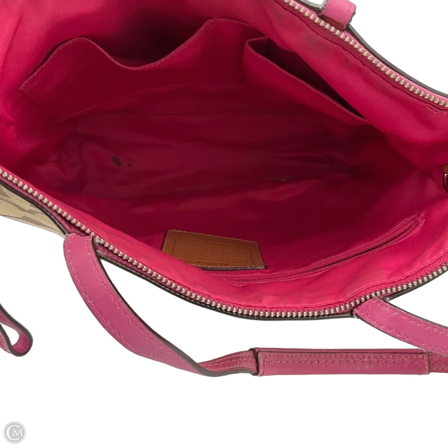 Tote Designer By Coach, Size: Medium