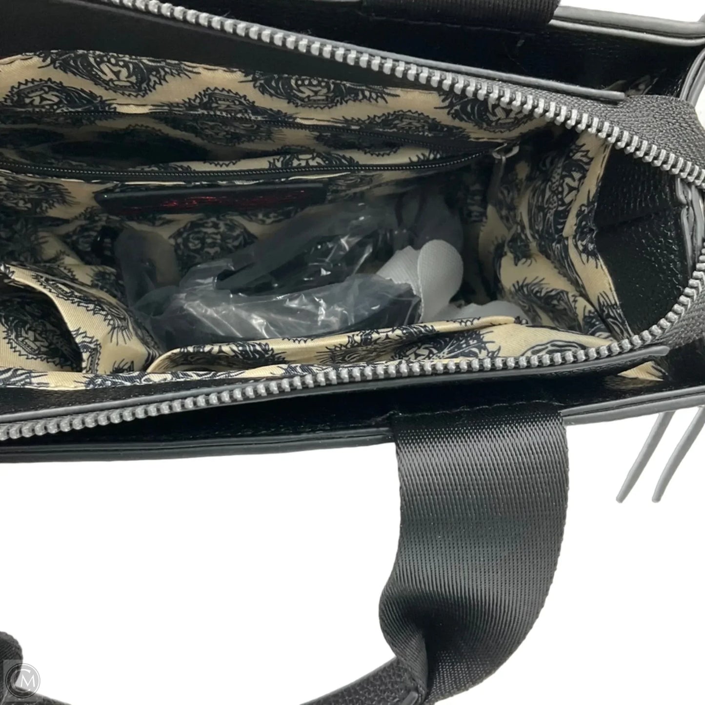 Crossbody Leather By Ed Hardy, Size: Small