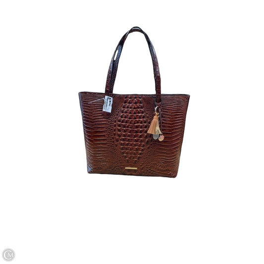 Tote Designer By Brahmin, Size: Large