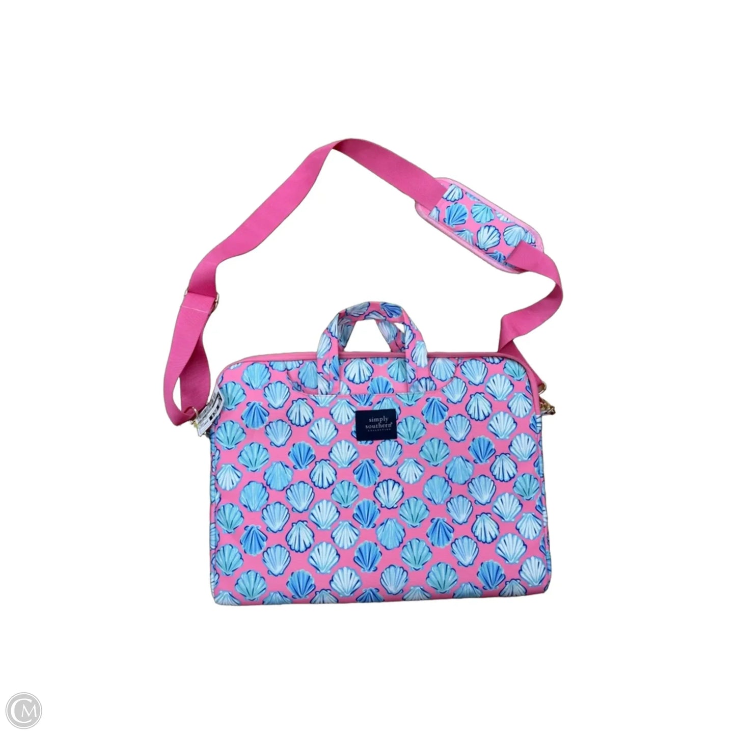 Laptop Bag By Simply Southern, Size: Large