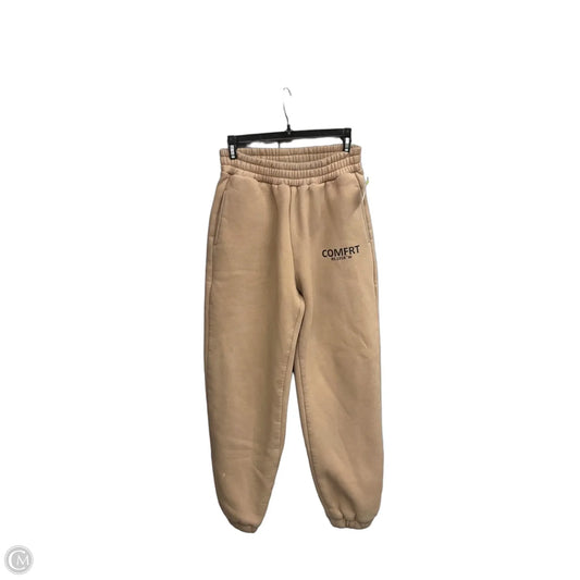 Pants Lounge By Comfrt In Tan, Size: S