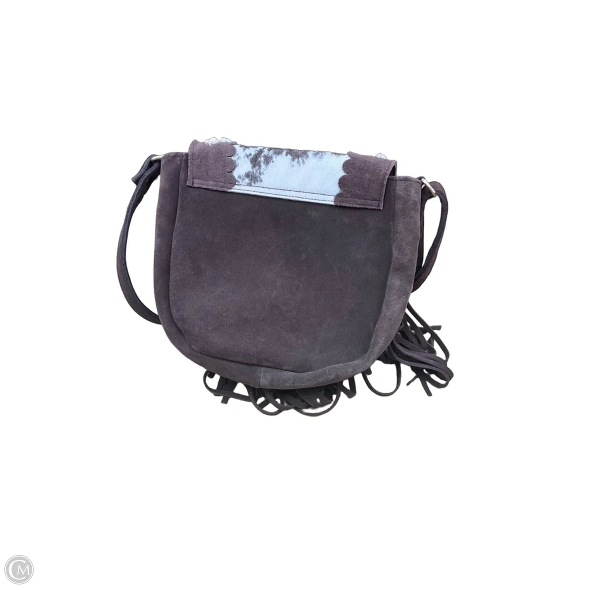Crossbody Leather By Clothes Mentor, Size: Large