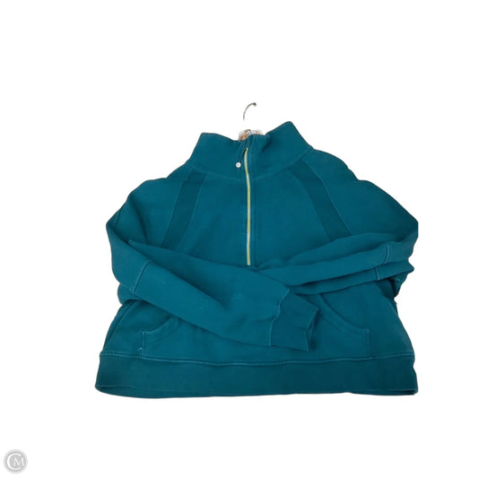Sweatshirt Collar By Lululemon In Green, Size: XL