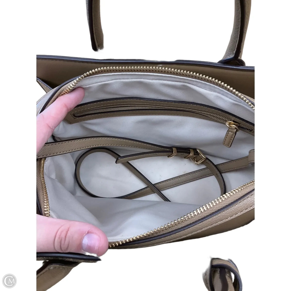 Crossbody Designer By Michael Kors, Size: Large