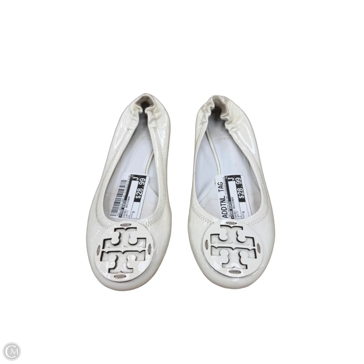 Shoes Designer By Tory Burch In White, Size: 6