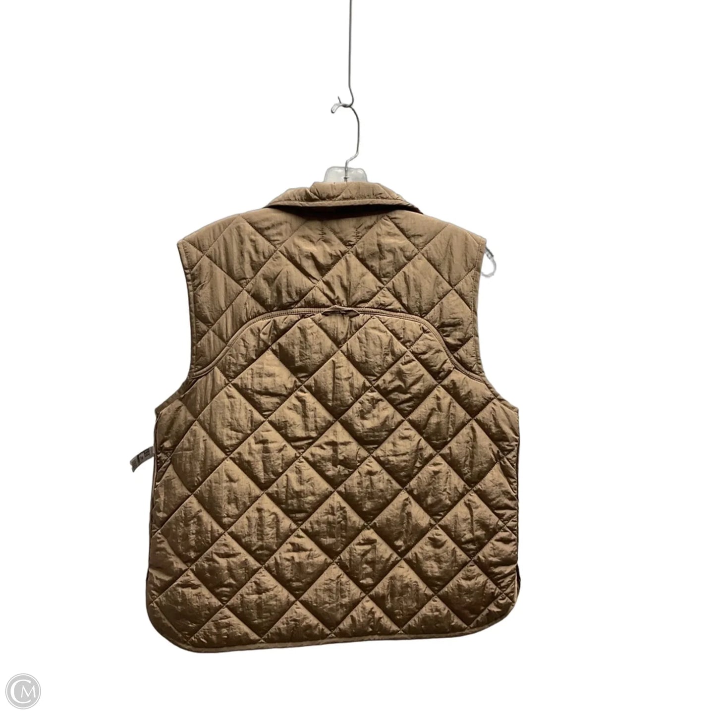 Vest Puffer & Quilted By Evereve In Brown, Size: M
