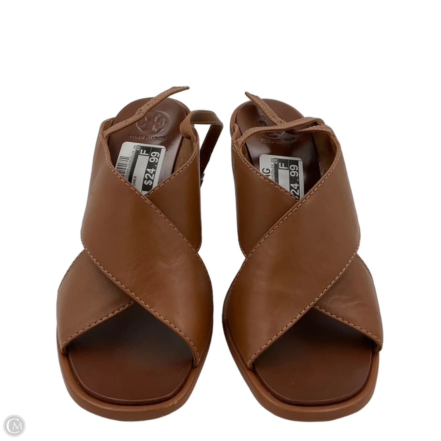 Sandals Designer By Tory Burch In Brown, Size: 8