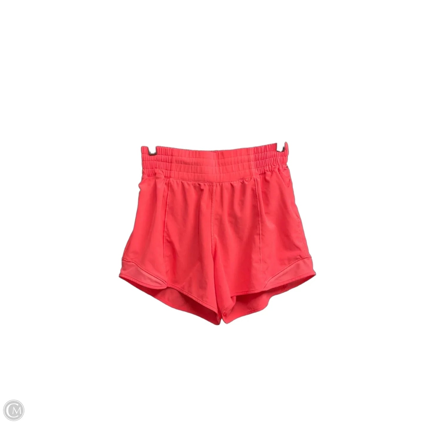 Athletic Shorts By Lululemon In Pink, Size: 4