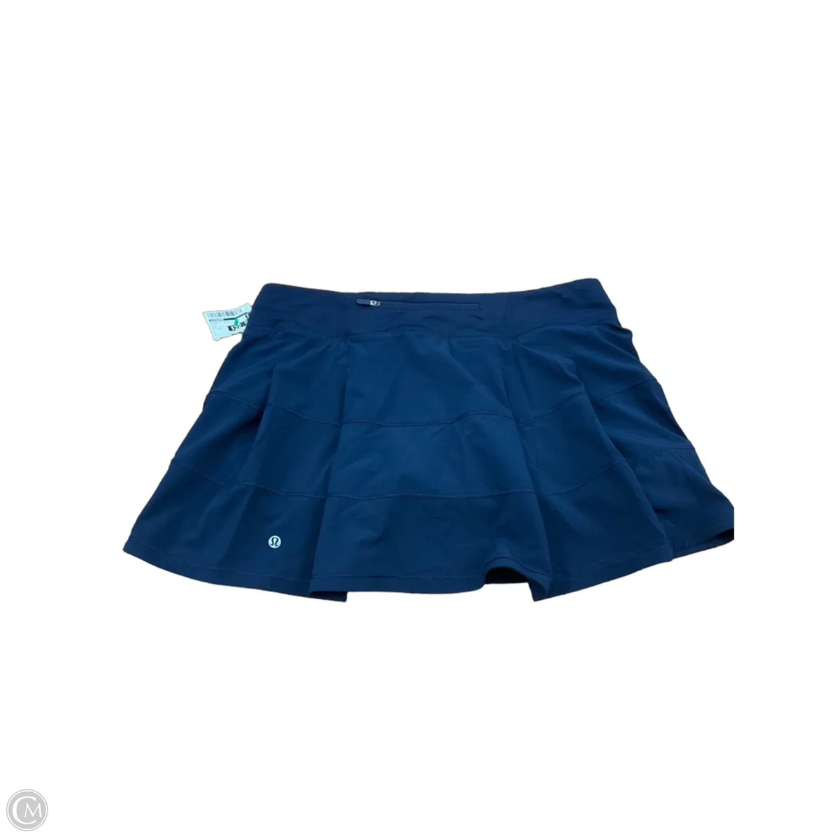 Athletic Skort By Lululemon In Blue, Size: 10
