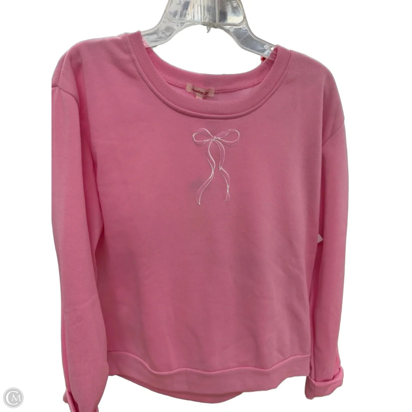 Sweatshirt Crewneck By Clothes Mentor In Pink, Size: Xl