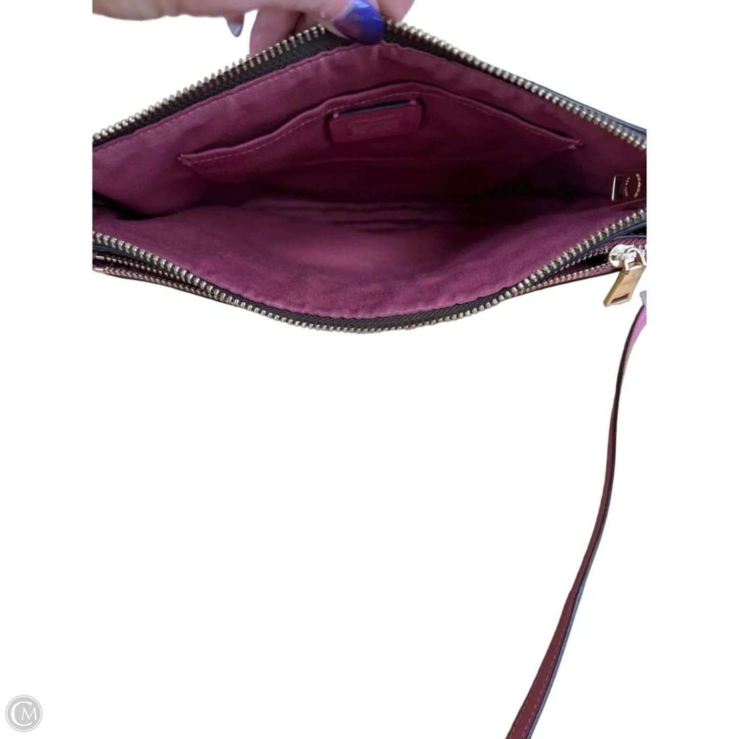 Crossbody Designer By Coach, Size: Medium
