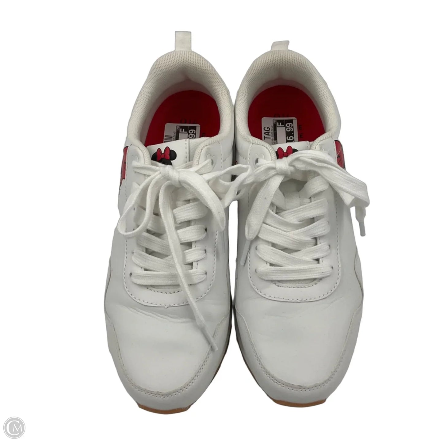 Shoes Sneakers By Clothes Mentor In White, Size: 9.5