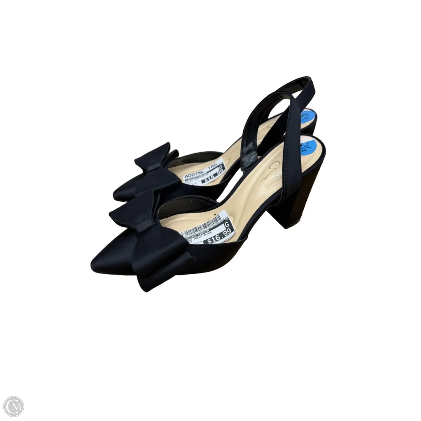 Shoes Heels Block By Jessica Simpson In Black, Size: 6.5