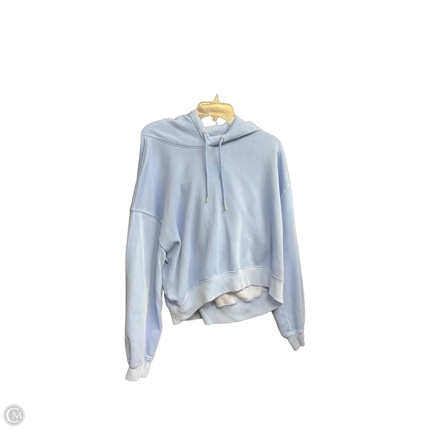 Sweatshirt Hoodie By Gap In Blue, Size: M