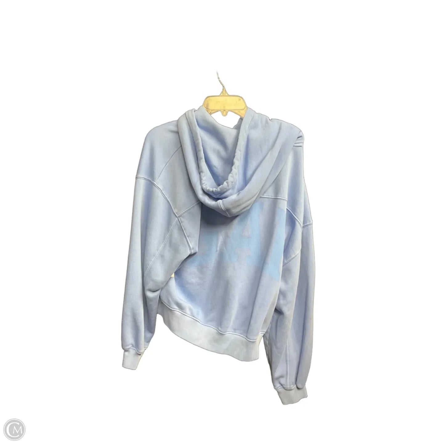 Sweatshirt Hoodie By Gap In Blue, Size: M