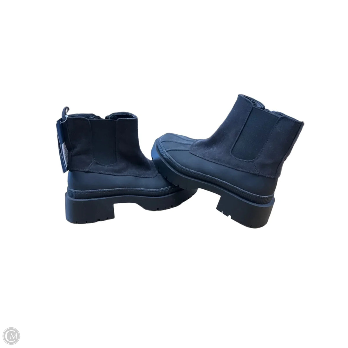 Boots Ankle Heels By Universal Thread In Black, Size: 7.5