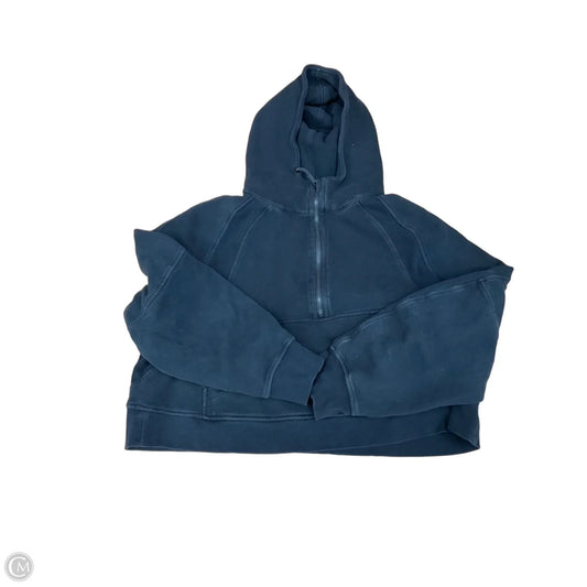 Athletic Sweatshirt Hoodie By Lululemon In Black, Size: Xl