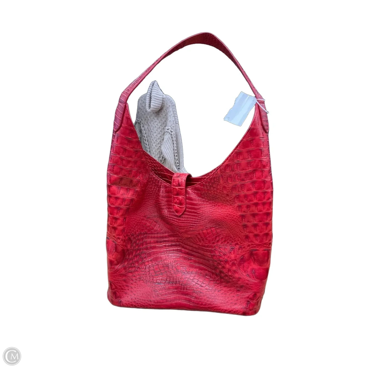 Handbag Designer By Brahmin, Size: Large