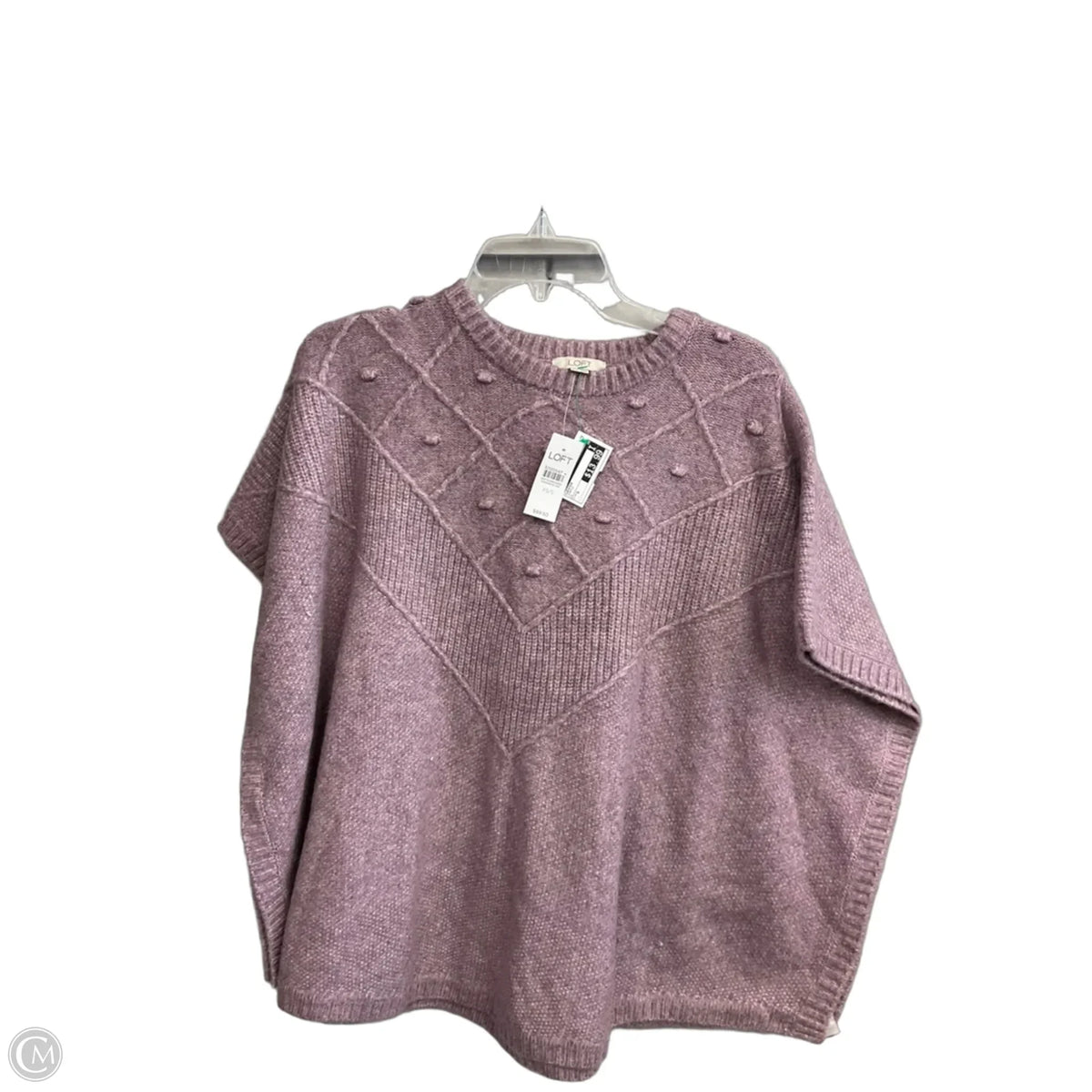 Sweater By Loft In Purple, Size: S