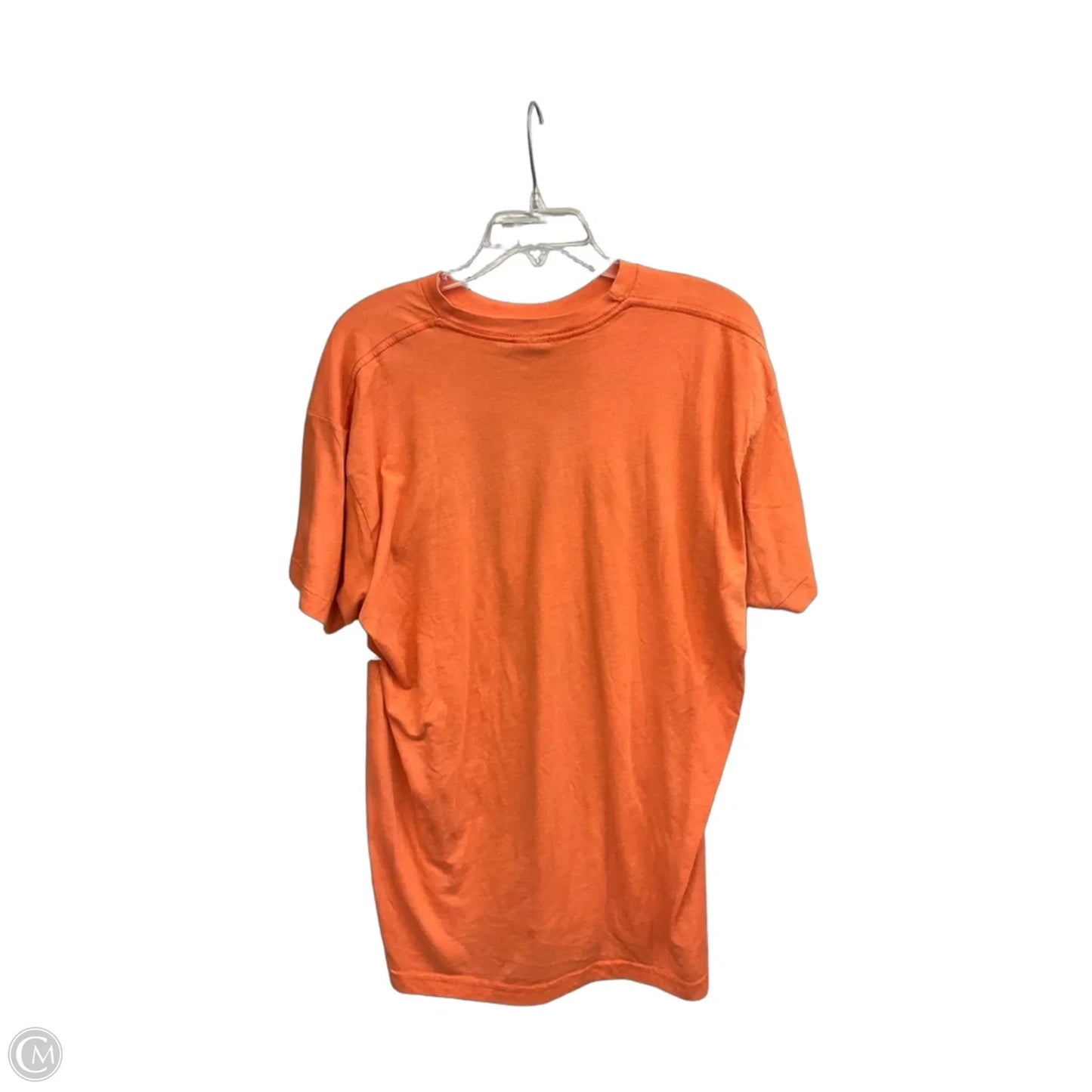 Top Short Sleeve By Homage In Orange, Size: Xxl