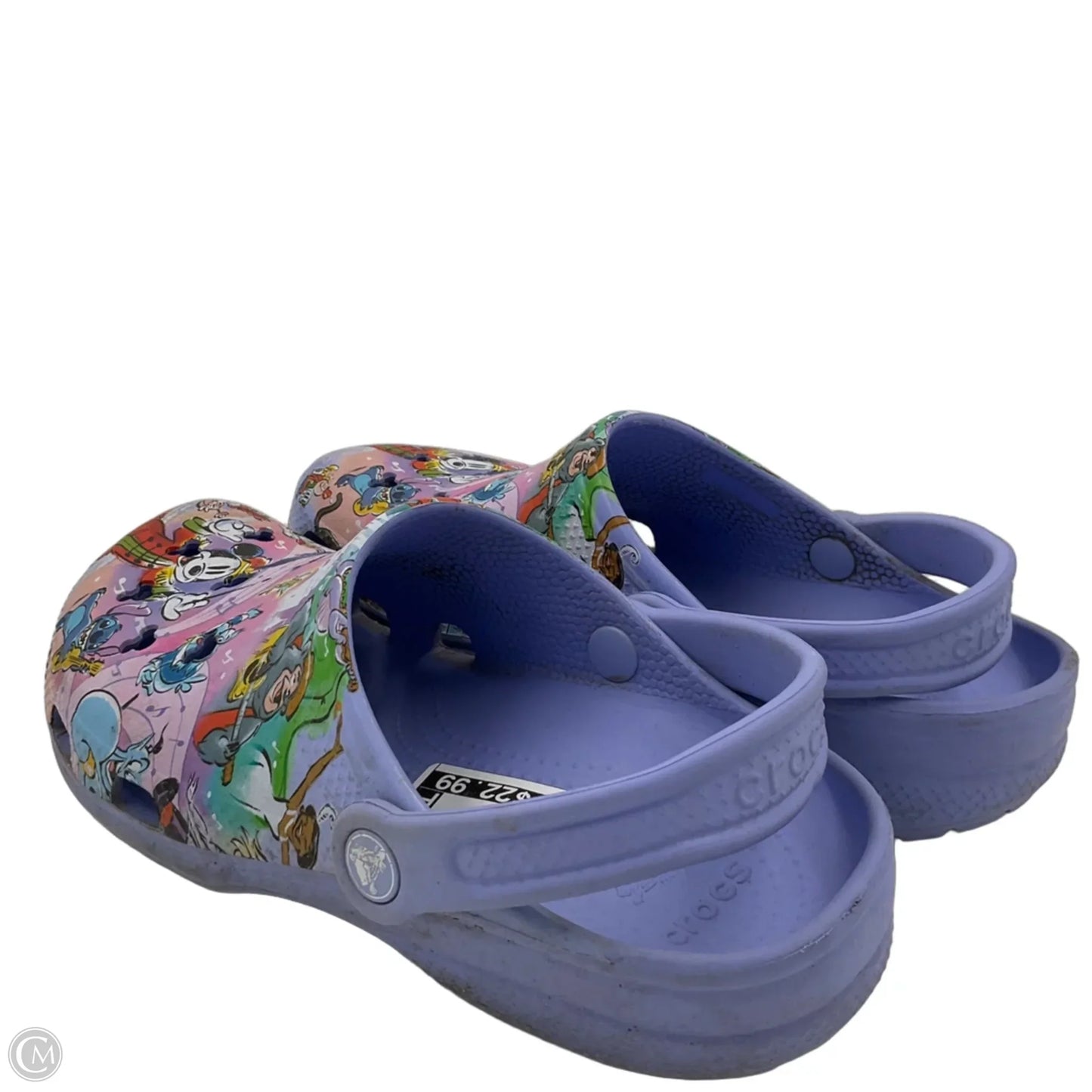 Sandals Sport By Crocs In Purple, Size: 8