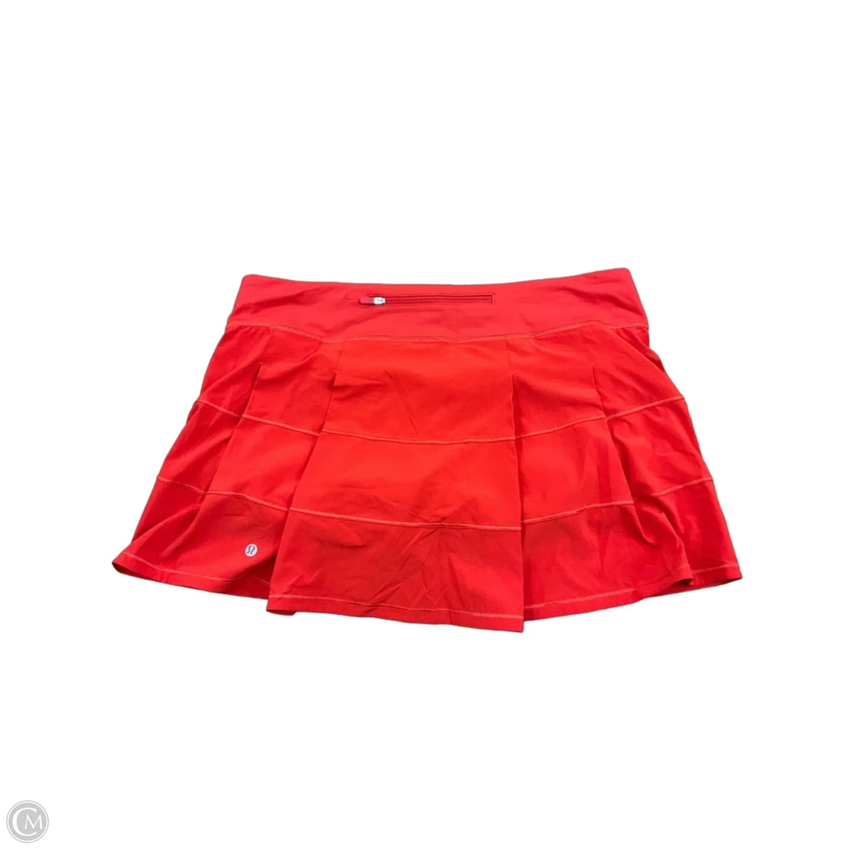 Athletic Skort By Lululemon In Red, Size: L