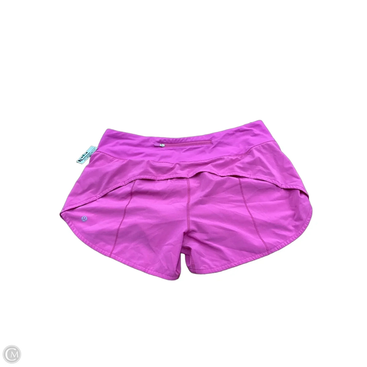 Athletic Shorts By Lululemon In Pink, Size: L