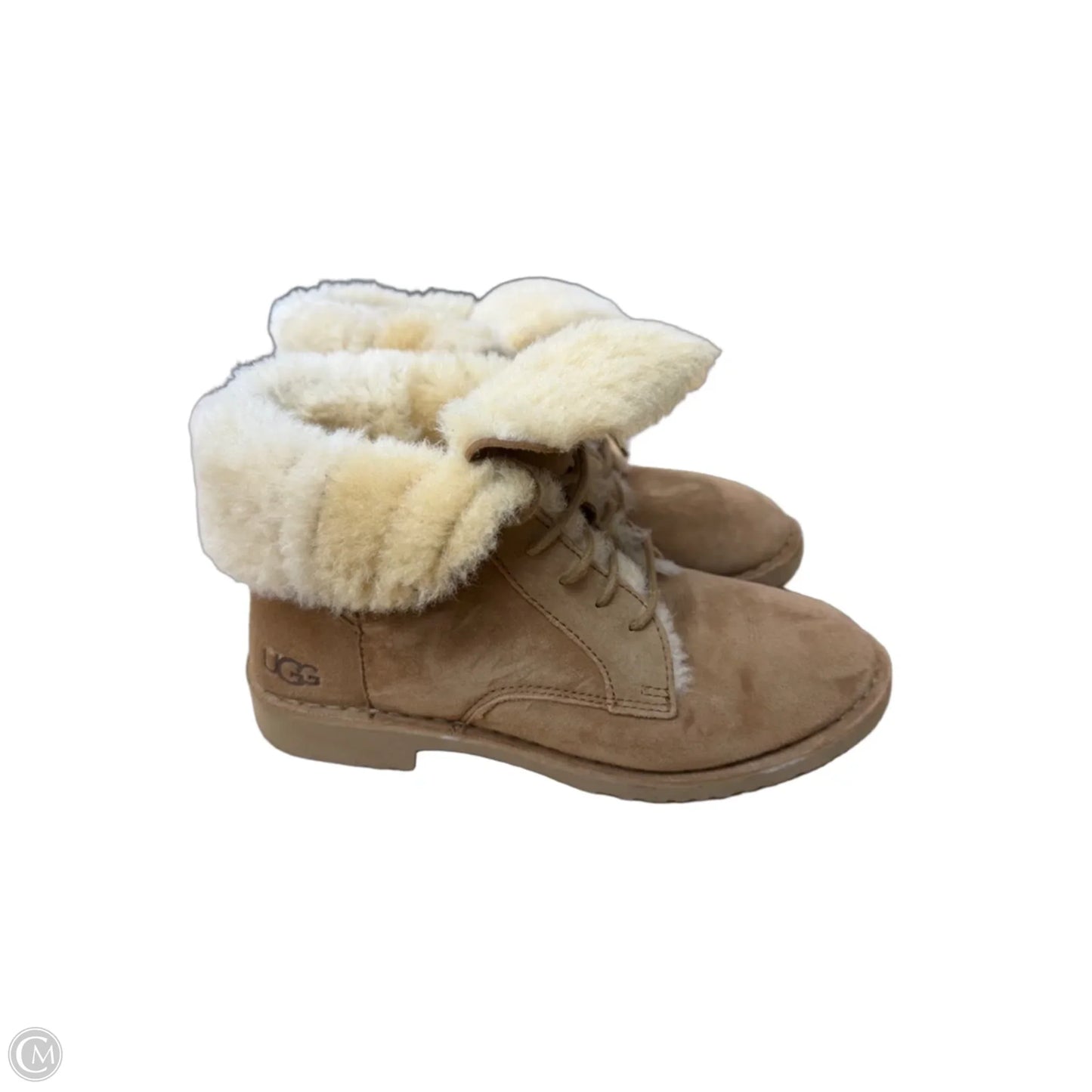 Boots Designer By Ugg In Tan, Size: 8