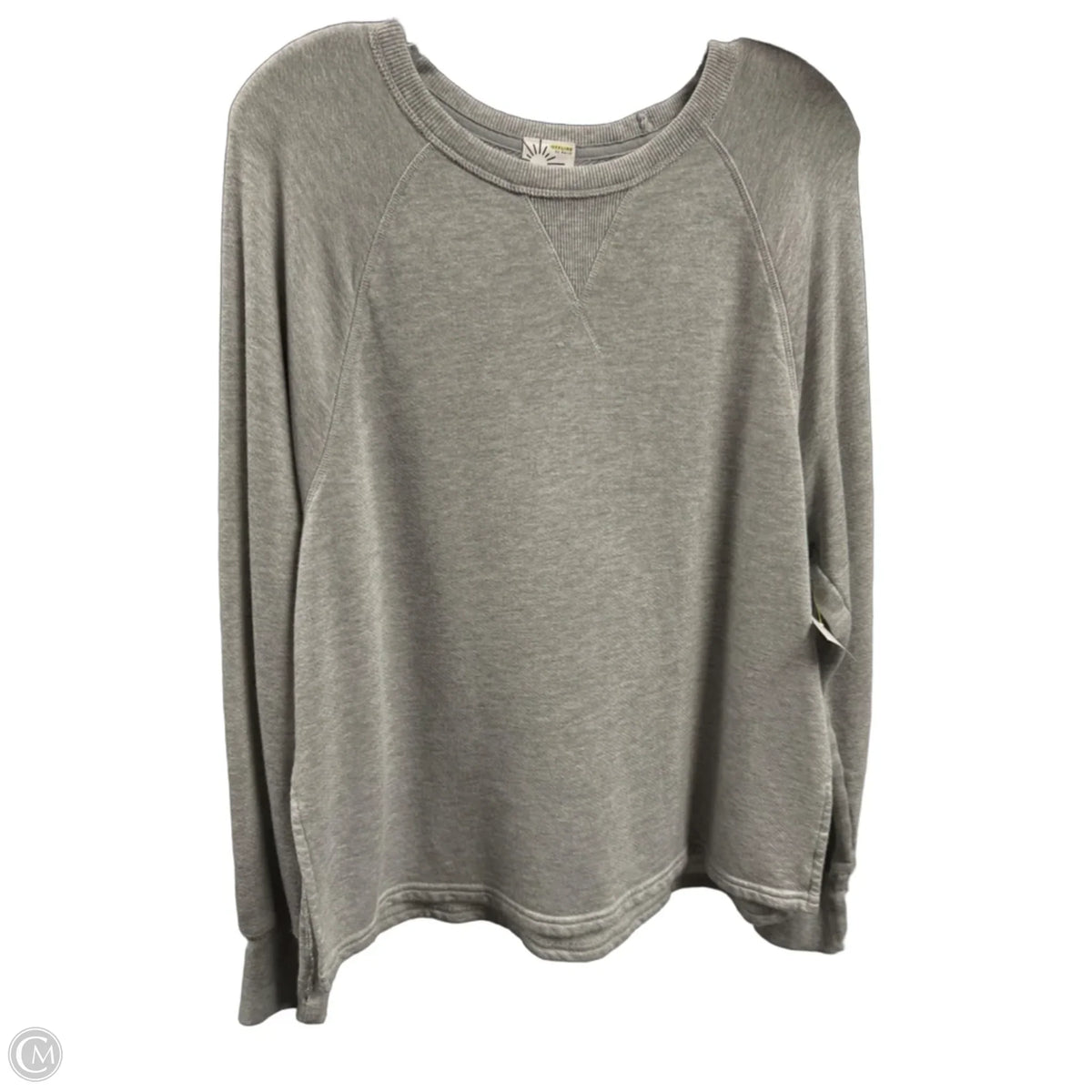 Sweatshirt Crewneck By Aerie In Grey, Size: S
