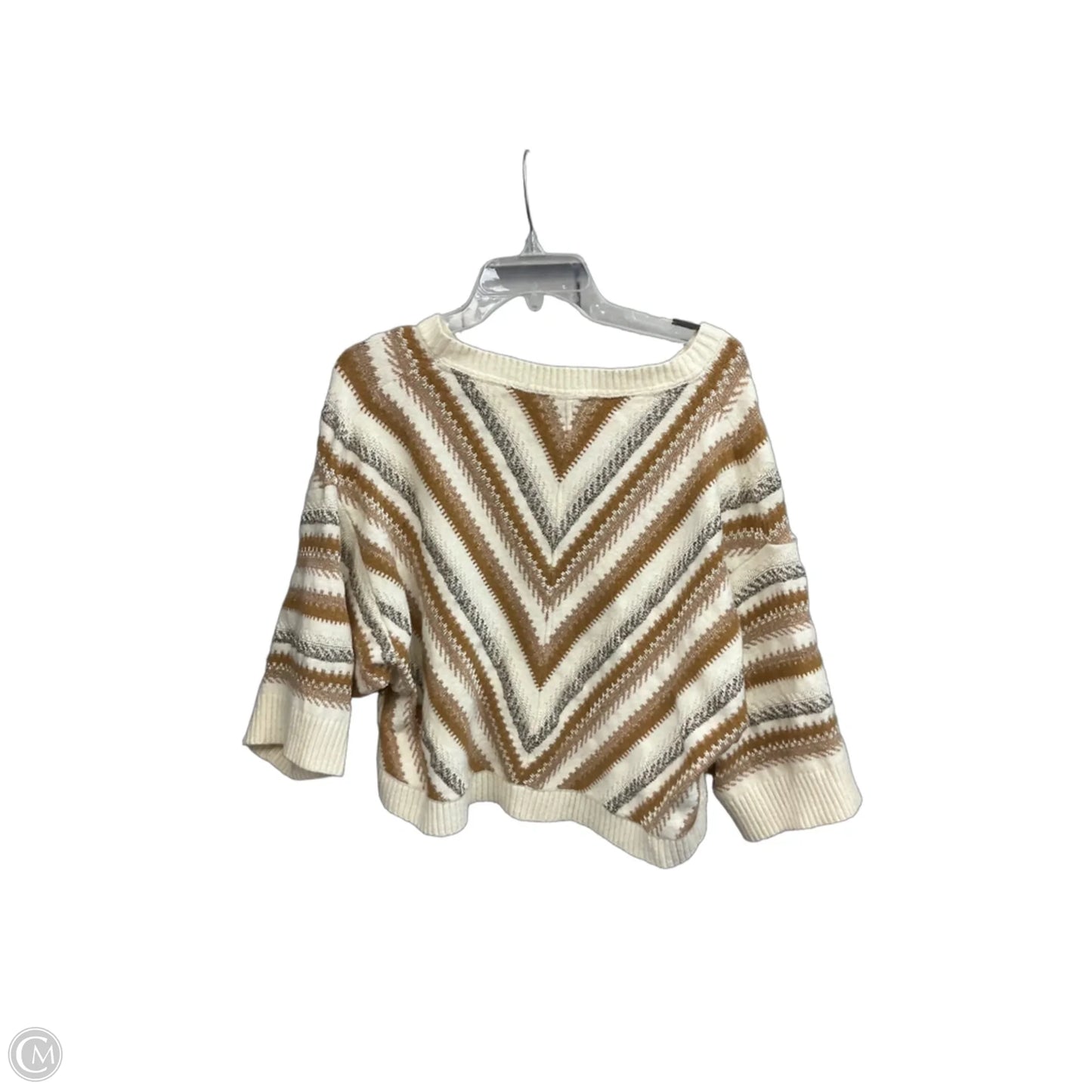 Sweater By Anthropologie In Cream, Size: Xs