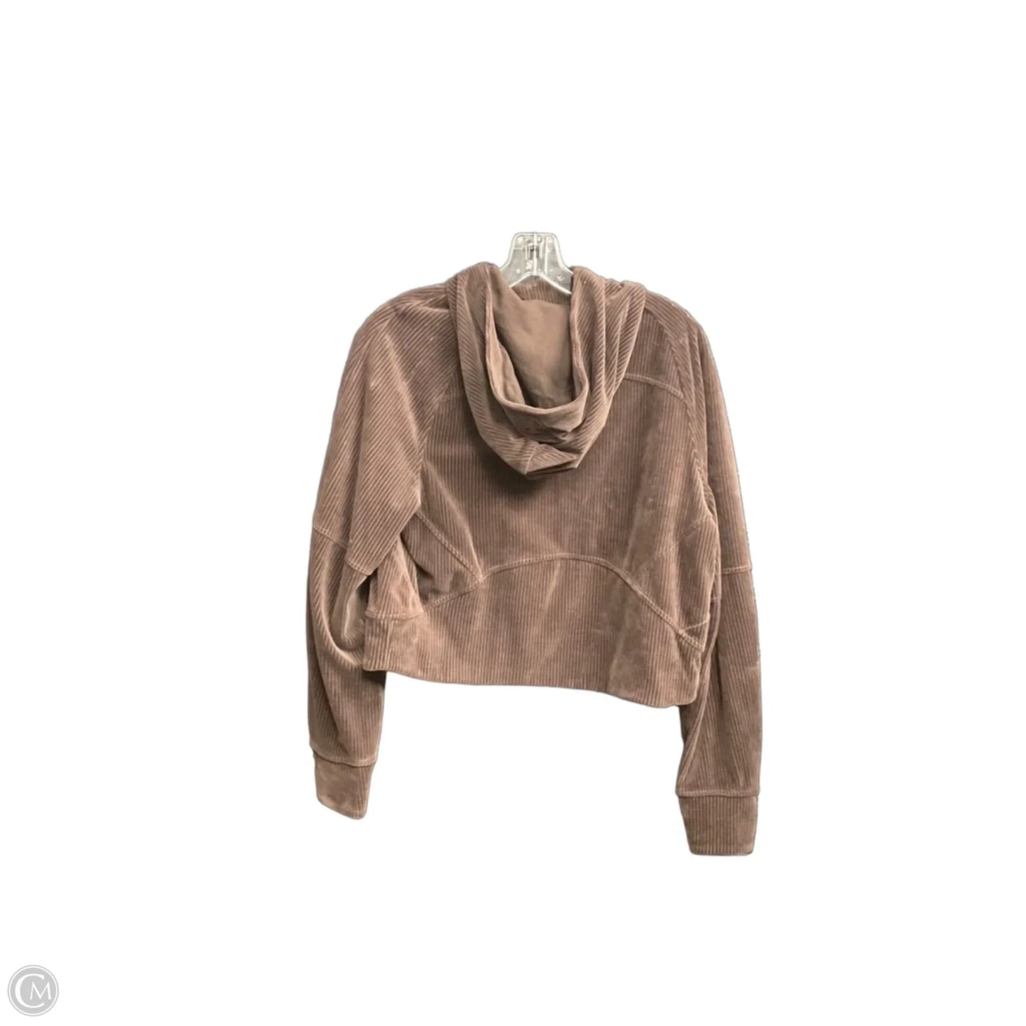 Sweatshirt Hoodie By Lululemon In Brown, Size: Xs