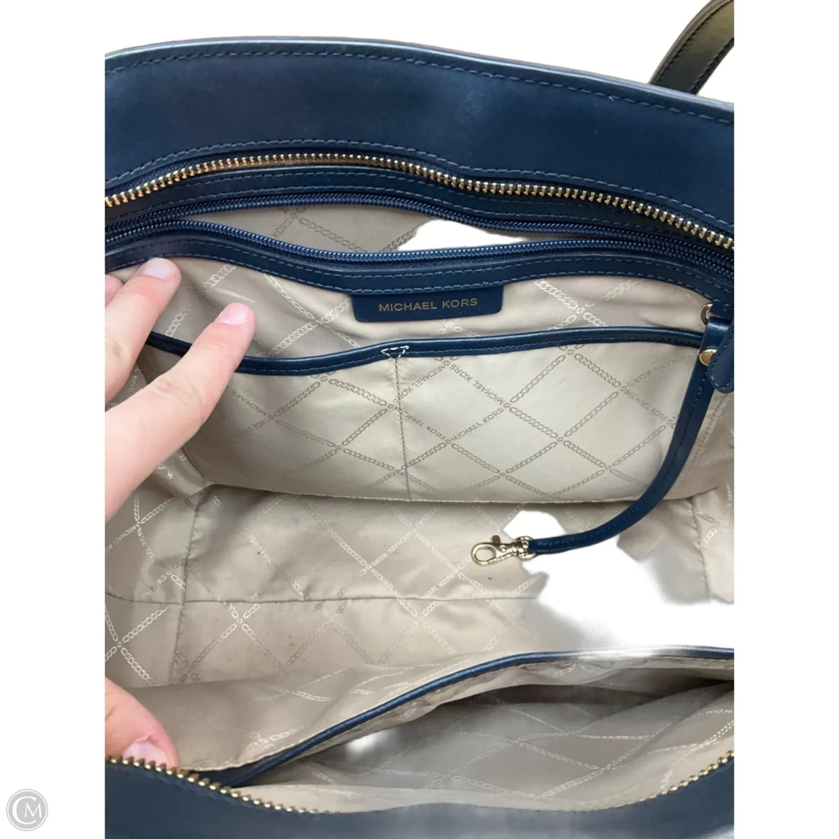 Handbag Designer By Michael Kors, Size: Large