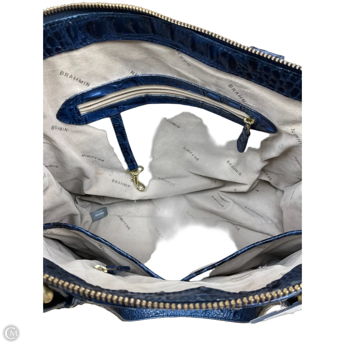 Handbag Designer By Brahmin, Size: Medium