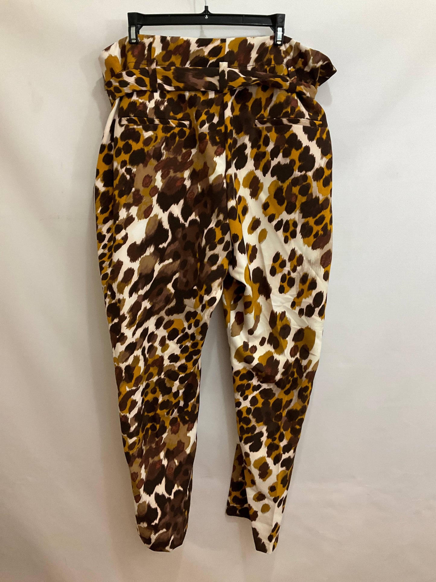 Animal Print Pants Work/dress New York And Co, Size 20