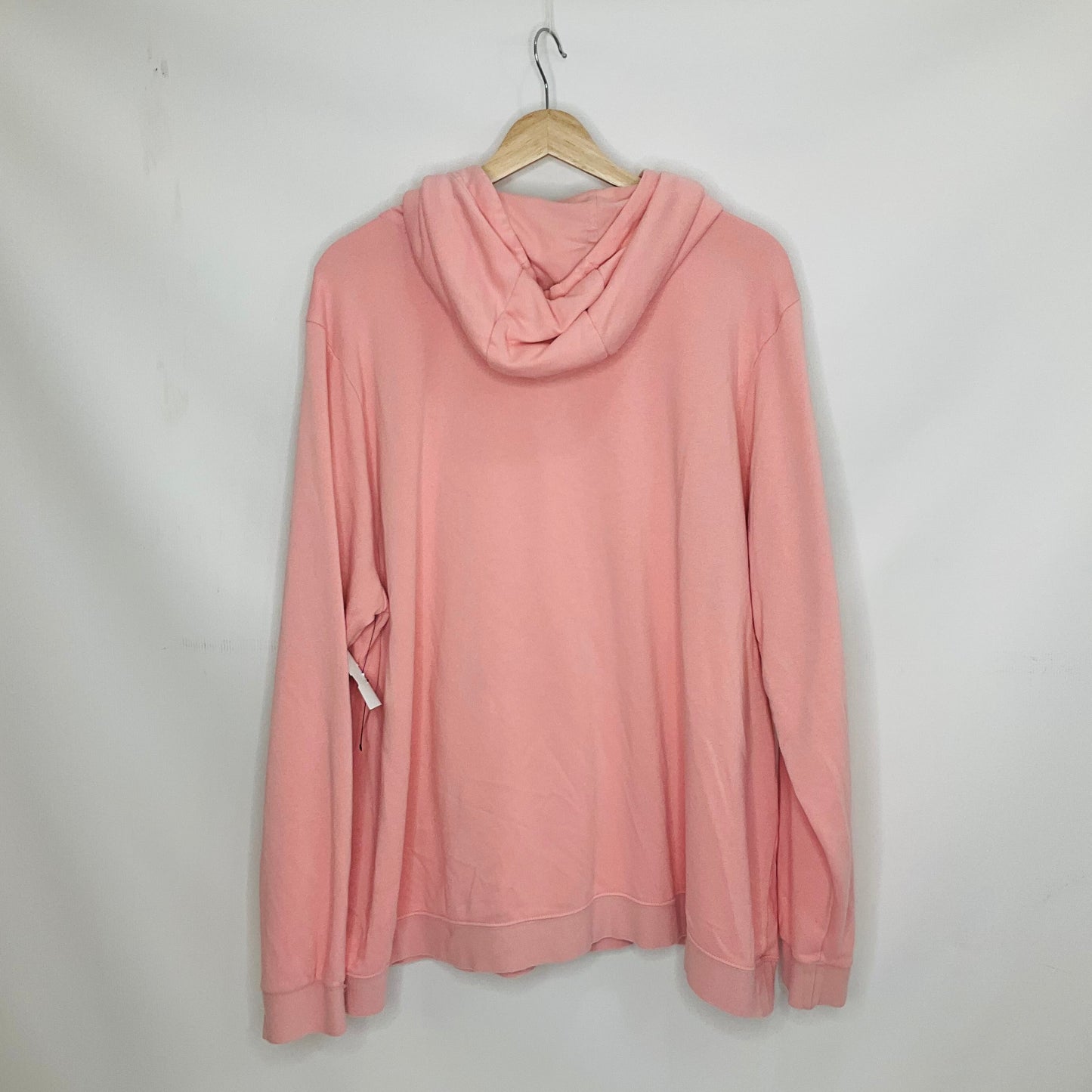 Sweatshirt Hoodie By Nike Apparel In Pink, Size: 2x