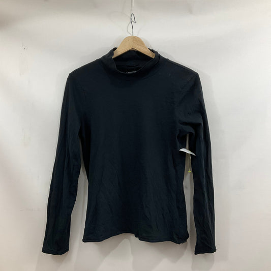 Top Long Sleeve Basic By Anthropologie In Black, Size: M