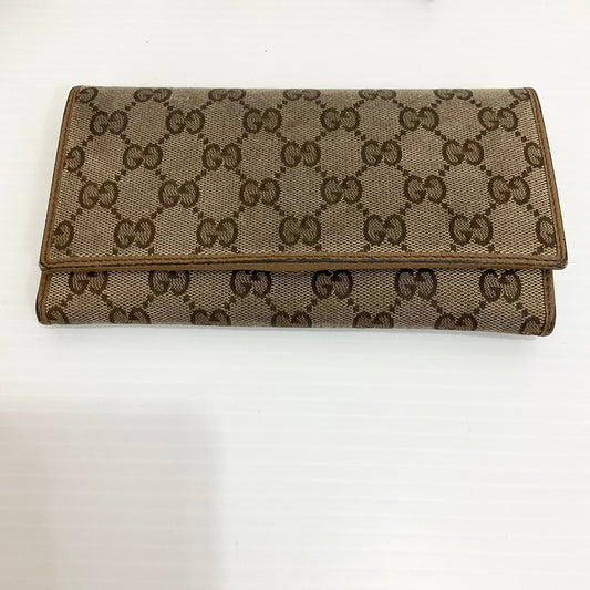 Wallet Luxury Designer By Gucci  Size: Large