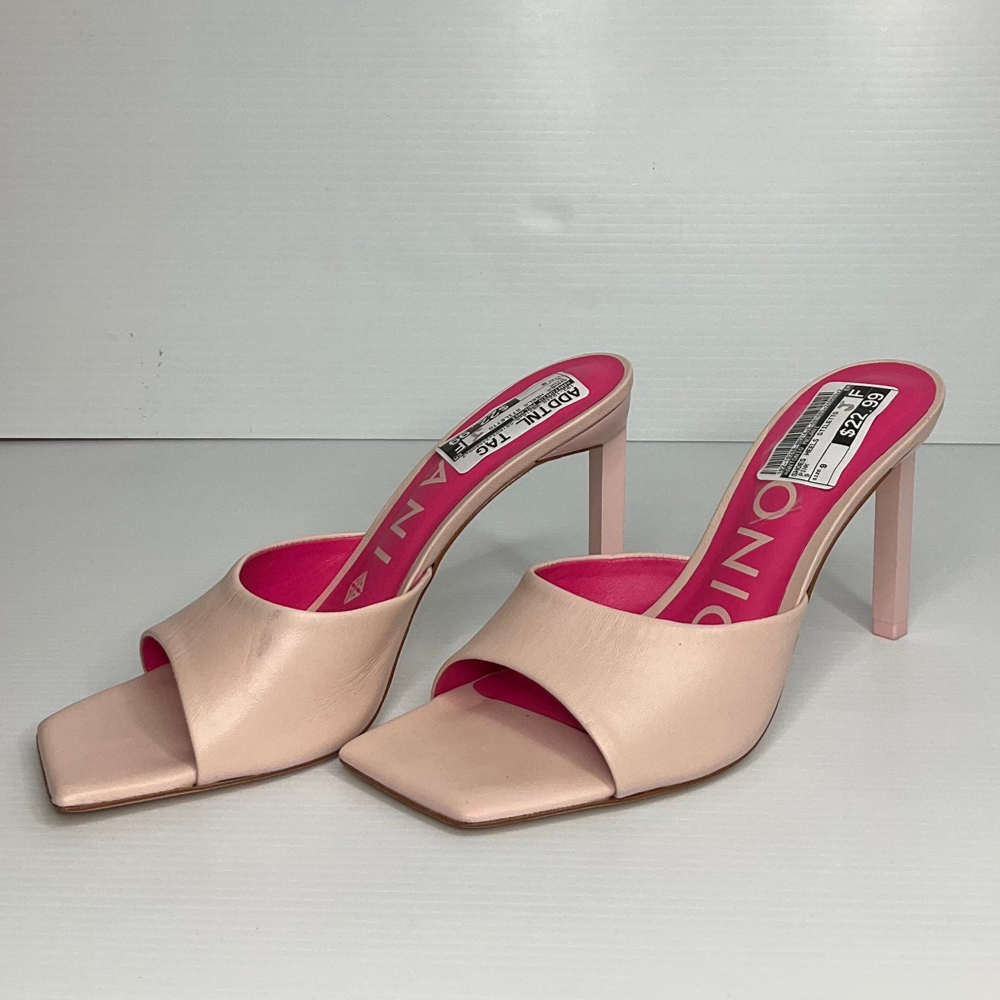 Pink Shoes Heels Stiletto Antonio Melani, Size 9