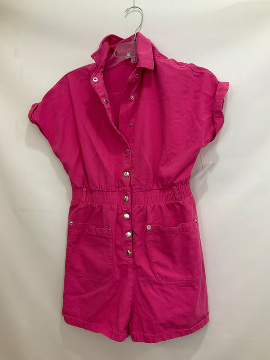 Pink Romper Clothes Mentor, Size S