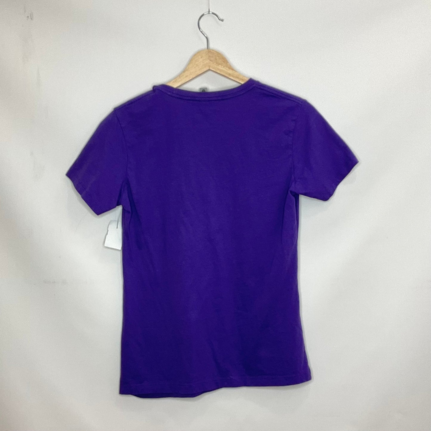 Purple Top Short Sleeve Basic Next Level, Size L