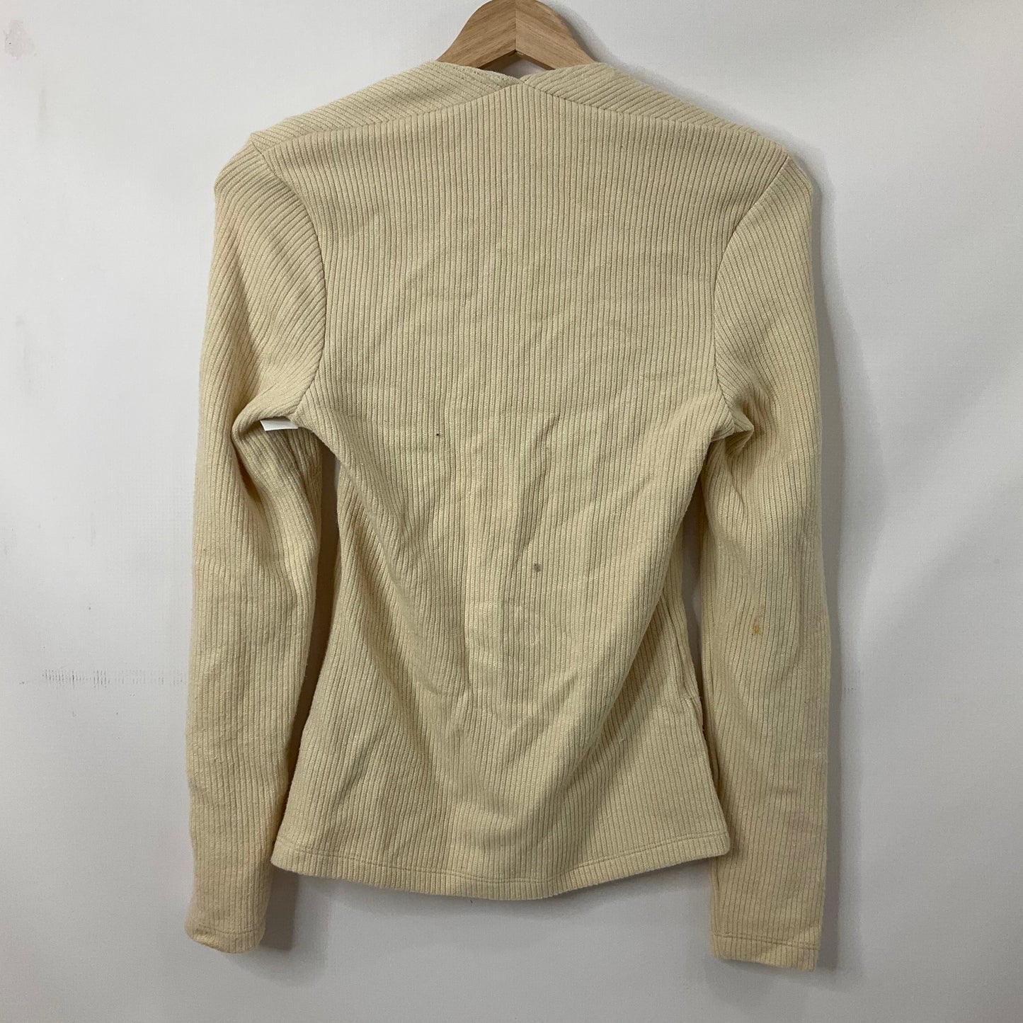 Cream Top Long Sleeve Anthropologie, Size Xs