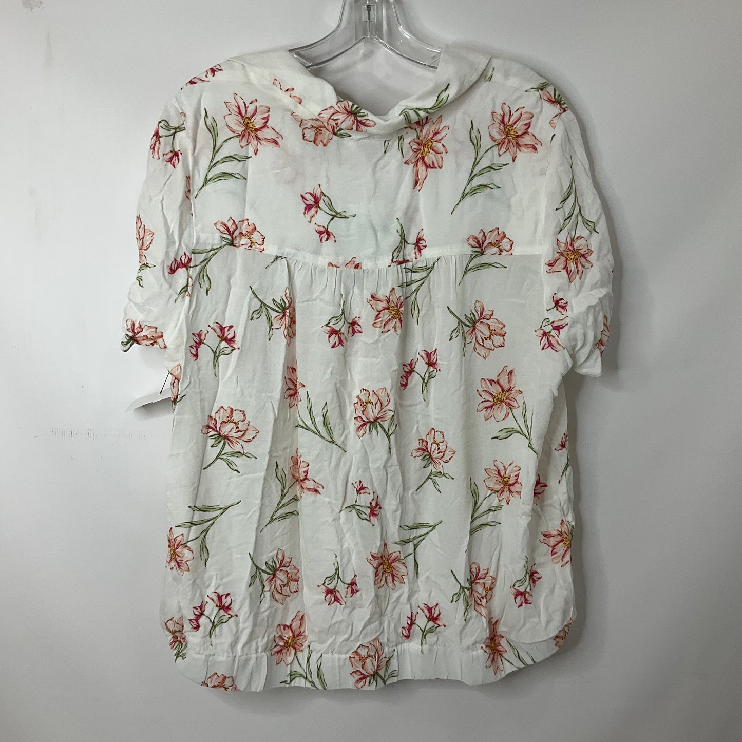 Floral Print Top Short Sleeve Torrid, Size 2x