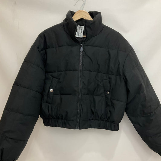 Coat Puffer & Quilted By Cmf In Black, Size: L