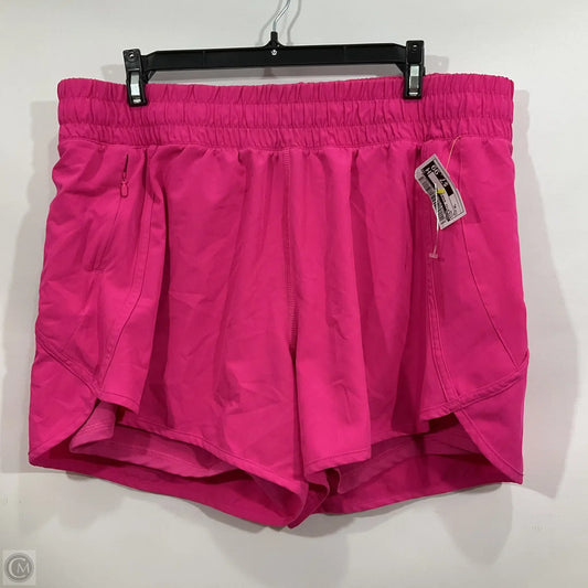 Athletic Shorts By Avia In Pink, Size: Xl