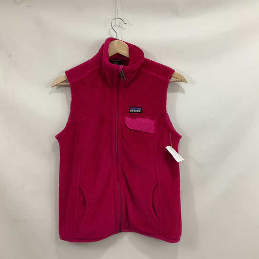 Vest Fleece By Patagonia In Pink, Size: S