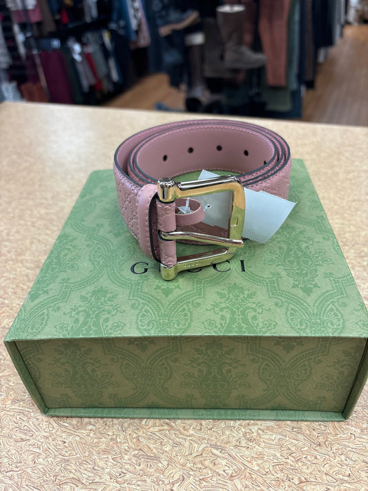 BELT LUXURY DESIGNER GUCCI in PINK