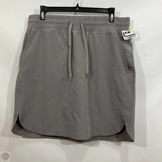 Athletic Skort By Rbx In Grey, Size: M