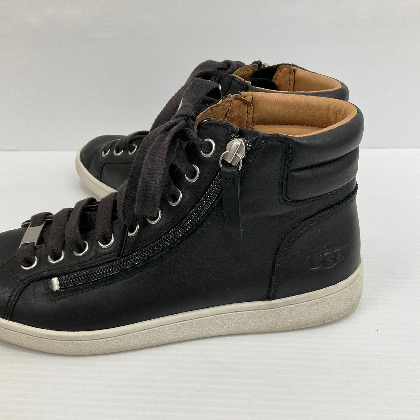 Shoes Sneakers By Ugg In Black, Size: 7.5